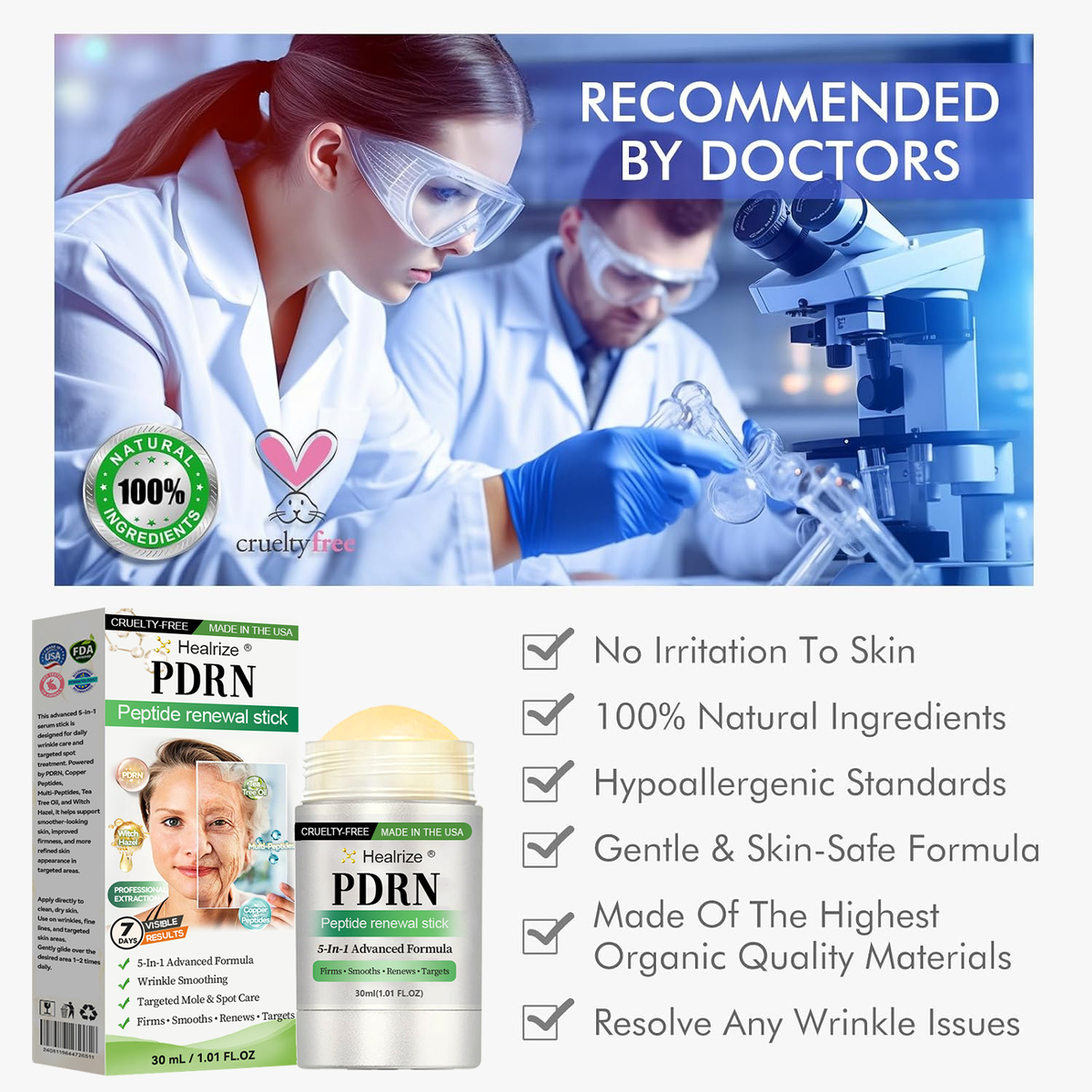 𝑯𝒆𝒂𝒍𝒓𝒊𝒛𝒆® 🧬🧬𝑷𝑫𝑹𝑵 𝑨𝒏𝒕𝒊-𝑨𝒈𝒊𝒏𝒈 & 𝑻𝒂𝒓𝒈𝒆𝒕𝒆𝒅 𝑺𝒑𝒐𝒕 𝑹𝒆𝒏𝒆𝒘𝒂𝒍 𝑺𝒕𝒊𝒄𝒌（𝑯𝒆𝒍𝒑𝒔 𝑺𝒎𝒐𝒐𝒕𝒉 𝑾𝒓𝒊𝒏𝒌𝒍𝒆𝒔, 𝑺𝒖𝒑𝒑𝒐𝒓𝒕 𝑭𝒊𝒓𝒎𝒆𝒓-𝑳𝒐𝒐𝒌𝒊𝒏𝒈 𝑺𝒌𝒊𝒏, 𝒂𝒏𝒅 𝑰𝒎𝒑𝒓𝒐𝒗𝒆 𝑻𝒉𝒆 𝑨𝒑𝒑𝒆𝒂𝒓𝒂𝒏𝒄𝒆 𝑶𝒇 𝑽𝒊𝒔𝒊𝒃𝒍𝒆 𝑺𝒑𝒐𝒕𝒔）