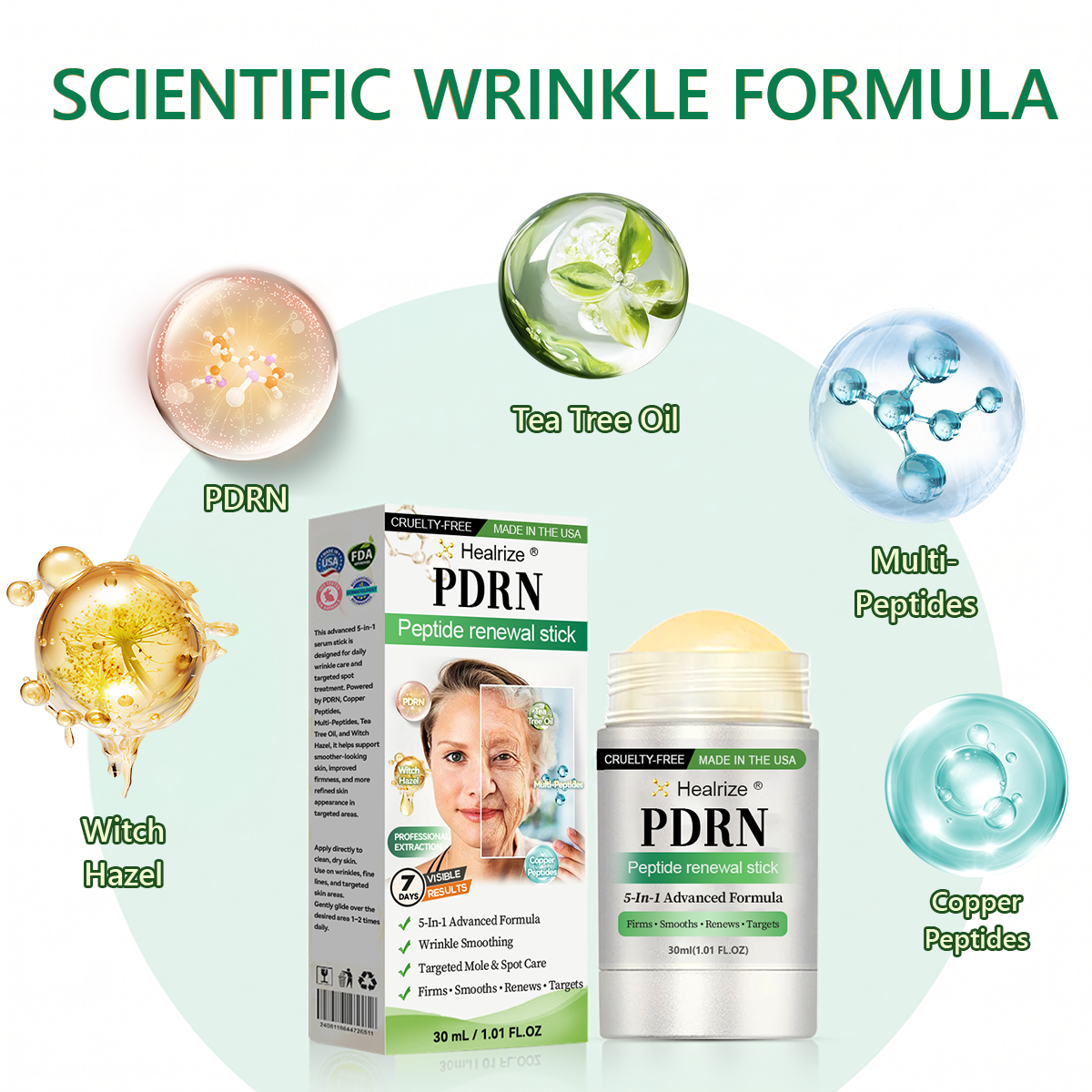 𝑯𝒆𝒂𝒍𝒓𝒊𝒛𝒆® 🧬🧬𝑷𝑫𝑹𝑵 𝑨𝒏𝒕𝒊-𝑨𝒈𝒊𝒏𝒈 & 𝑻𝒂𝒓𝒈𝒆𝒕𝒆𝒅 𝑺𝒑𝒐𝒕 𝑹𝒆𝒏𝒆𝒘𝒂𝒍 𝑺𝒕𝒊𝒄𝒌（𝑯𝒆𝒍𝒑𝒔 𝑺𝒎𝒐𝒐𝒕𝒉 𝑾𝒓𝒊𝒏𝒌𝒍𝒆𝒔, 𝑺𝒖𝒑𝒑𝒐𝒓𝒕 𝑭𝒊𝒓𝒎𝒆𝒓-𝑳𝒐𝒐𝒌𝒊𝒏𝒈 𝑺𝒌𝒊𝒏, 𝒂𝒏𝒅 𝑰𝒎𝒑𝒓𝒐𝒗𝒆 𝑻𝒉𝒆 𝑨𝒑𝒑𝒆𝒂𝒓𝒂𝒏𝒄𝒆 𝑶𝒇 𝑽𝒊𝒔𝒊𝒃𝒍𝒆 𝑺𝒑𝒐𝒕𝒔）