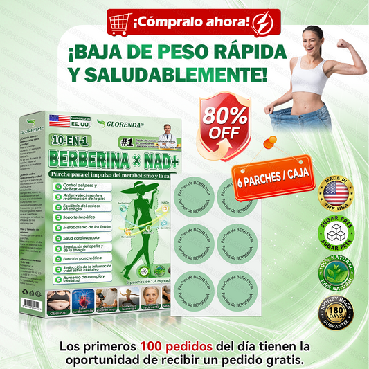 🇺🇲Probado y Verificado en Calidad 💃 𝐆𝑳𝑶𝗥𝗘𝙉𝐃𝗔®𝐏𝐚𝒓𝒄𝒉𝗲 𝗠𝗲𝙩𝙖𝙗ó𝒍𝒊𝒄𝐨 𝐝𝐞 𝐁𝐞𝒓𝒃𝒆𝙧𝙞𝙣𝒂 𝐝𝐞 𝐌ú𝗹𝘁𝗶𝙥𝙡𝙚𝙨 𝙑í𝒂𝒔 (𝐒𝐨𝐥𝐨 𝑢𝑛𝑎 𝑣𝑒𝑧 𝑎𝑙 𝑑í𝑎, 𝐜𝐨𝐦𝐨𝐝𝐨𝐬 𝐯𝐢𝐬𝐢𝐛𝐥𝐞𝐬 𝐞𝐧 𝟕 𝐝í𝐚𝐬) ✅ Para 𝐨𝐛𝐞𝐬𝐢𝐝𝐚𝐝, 🅛🅞🅞🅢🅔 🅢🅚🅘🅝, 𝐝𝐢𝐚𝐛𝐞𝐭𝐞𝐬, 𝐚𝐩𝐧𝐞𝐚 𝐝𝐞 𝐥𝐚 𝐬𝐥𝐞𝐞𝐩, 𝐩𝐫𝐨𝐛𝐥𝐞𝐦𝐚𝐬 𝐝𝐞 𝐣𝐨𝐢𝐧𝐭𝐬, 𝐲 𝐦á𝐬