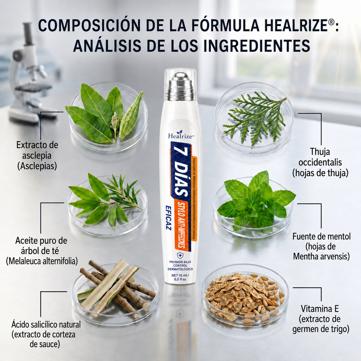 Recomendado por farmacéuticos 👑🍇 𝑯𝗲𝙖𝐥𝒓𝗶𝙯𝗲® Borrador de Manchas y Pecas de 7 Días 🪄 (Roller sin dolor, sin dejar marcas) 👩‍⚕️