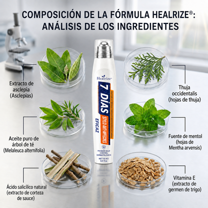 Recomendado por farmacéuticos 👑🍇 𝑯𝗲𝙖𝐥𝒓𝗶𝙯𝗲® Borrador de Manchas y Pecas de 7 Días 🪄 (Roller sin dolor, sin dejar marcas) 👩‍⚕️